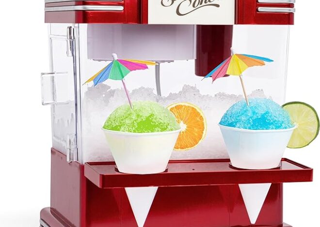 Chilling Bliss: My Experience with the Nostalgia Snow Cone Shaved Ice Machine