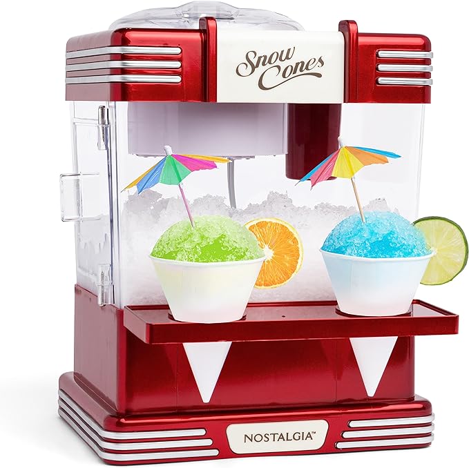 Chilling Bliss: My Experience with the Nostalgia Snow Cone Shaved Ice Machine